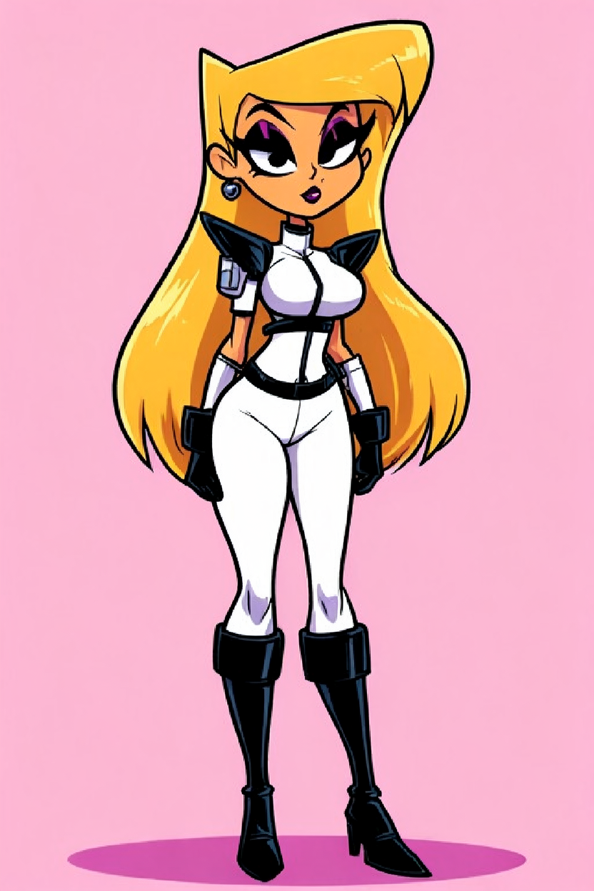 Make her body little more thicker.